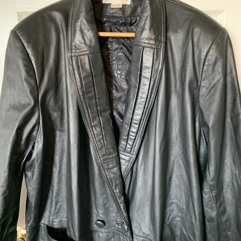 Venezia Leather Coat